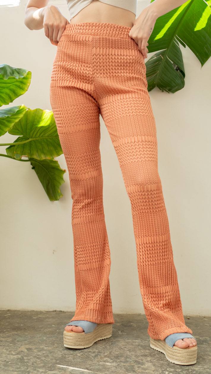 Pantalón Flare Guipur Crochet SHN